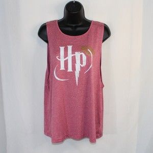Harry Potter tank top active wear cutout detail